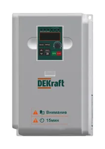 Преобразователь частоты DEKV060 5.5кВт 380В 3ф с торм. модулем SchE DEKV060G5R5T4B