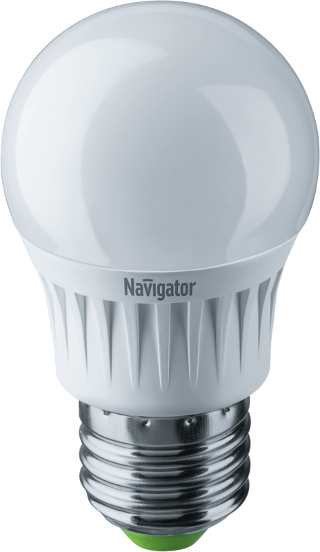 Лампа светодиодная 94 467 NLL-G45-7-230-2.7K-E27 7Вт шар 2700К тепл. бел. E27 500лм 176-264В Navigator 94467 #1