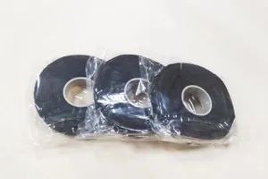 Тканевая изолента ХБ черная 300 г. двухсторонняя (шир. 20 мм, толщ. 0.4 мм) Китай 