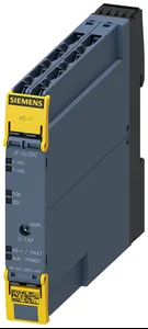 Модуль ASIsafe SlimLine Compact SC17.5F digital safety 2 Оу-ЦВх/2 ЦВых IP20 2х вход для механических датчиков 2х стандартный выход 24В DC с возможностью переключения винтовые клеммы установочн. ширина 175мм Siemens 3RK14052BE002AA2