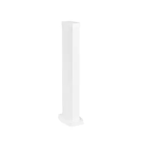 Колонна-мини Snap-On 2 секции 0.68м с пластик. крышкой пластик. бел. Leg 653023