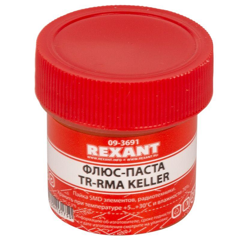 Флюс для пайки паста TR-RMA KELLER 20 мл банка Rexant 09-3691 #1