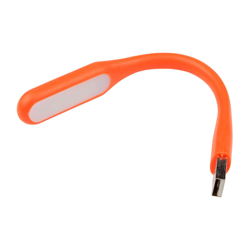 Светильник-фонарь переносной TLD-541 Orange прорезин. 6 LED питание от USB-порта картон оранж. Uniel UL-00000252 #1