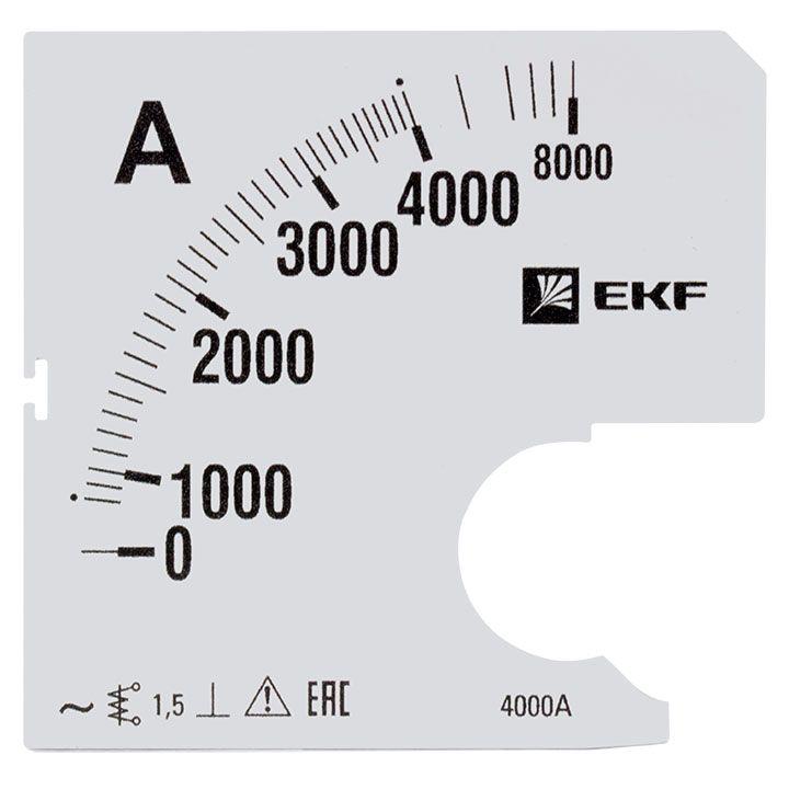 Шкала сменная для A961 4000/5А-1.5 PROxima EKF s-a961-4000 #1