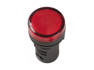 Лампа AD-22DS(LED)матрица d22мм красный 230В TDM #1