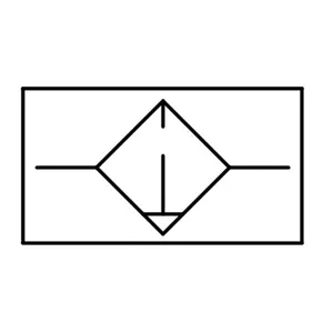 Фильтр сжатого воздуха AF2000-02, G1/4 #3