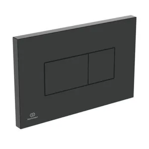 Кнопка для инсталляции SOLEA P2 черная пневматическая Ideal Standard R0110A6 .