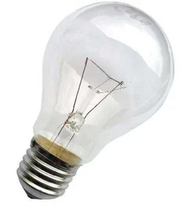 Лампа накаливания 60Вт E27 125-135В Брестский ЭЛЗ #1