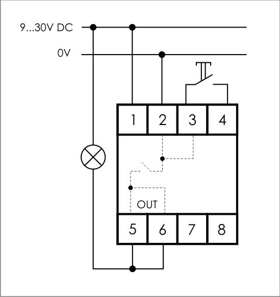 Реле времени PCZ-531LED 8А 9-30В DC IP20 2мод. 1 канал программирован. изменения уровня яркости ламп накаливания или LED лент с 9-30В DC недельный цикл установка на DIN-рейку F&F EA02.002.016 #1
