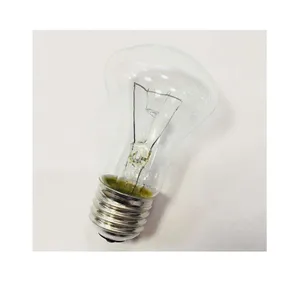 Лампа накаливания Б 130-60 60Вт E27 130В (100) КЭЛЗ 8107001 #1