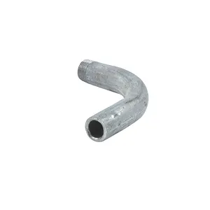Отвод стальной однорезьбовой оцинкованный Ду25 (Дн33,5х2,8) из труб по ГОСТ 3262-75 КАЗ #2