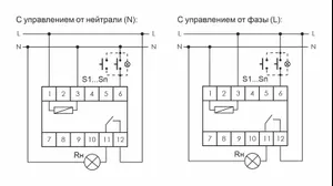 Реле импульсное BIS-413i (установка на DIN-рейку; с встроенным таймером; для нагрузки с больш. пусков. током (160А/20мс)) F&F EA01.005.019