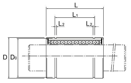 Линейный подшипник LM12-L-UU #2