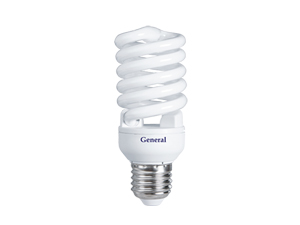 Лампа энергосберегающая 26Вт 4000К Е27 General (GFSP 26 E27 4000) #1