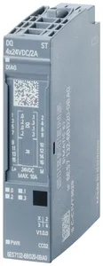 Модуль дискретного вывода SIMATIC ET 200SP DQ 4X=24В/2А стандартный для установки на базовый блок типа A0 цветной код CC02 диагностика модуля Siemens 6ES71326BD200BA0