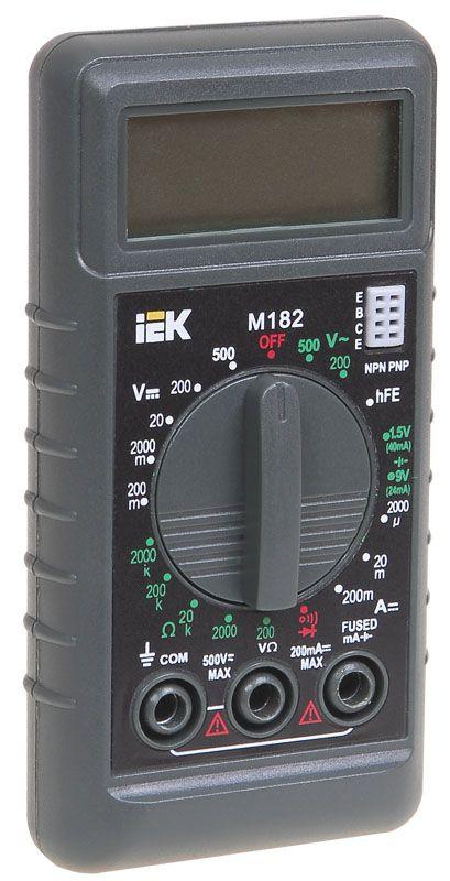 Мультиметр цифровой Compact M182 IEK TMD-1S-182 #1