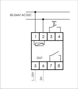 Реле времени PCZ-531A10 6А 85-265В AC/DC 1NO IP20 1-10В/30мА 2мод. 1 канал аналог. выход; программирован. изменения уровня яркости; недел. цикл; установка на DIN-рейку F&F EA02.002.015 #1