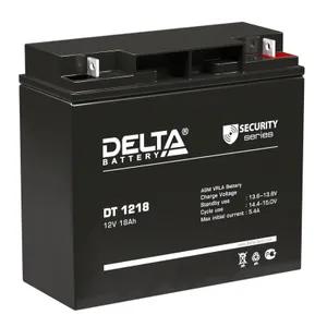 Аккумулятор ОПС 12В 18А.ч Delta DT 1218 #1