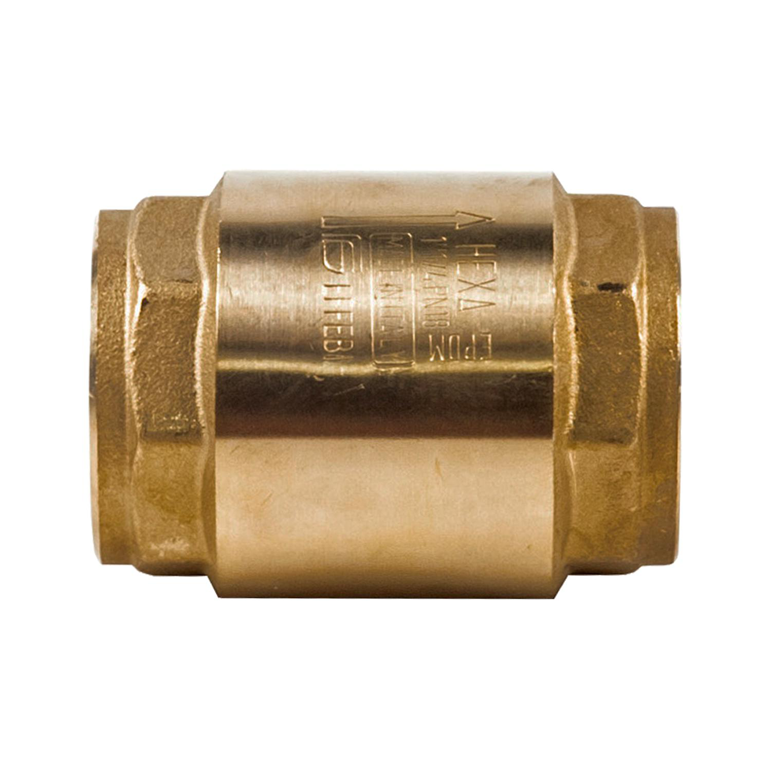 Клапан обратный латунный пружинный NRV EF Ду15 Ру25 м/м д/пласт шток пластик Danfoss 065B8224 #2