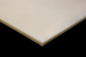 Капролон листовой ПА-6  10 мм (~1000х1000 мм, ~13,3 кг) 1.145 г/ куб.см, бело-кремовый
