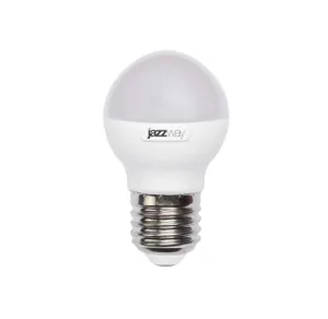 Лампа светодиодная PLED-SP-G45 7Вт шар 5000К холод. бел. E27 540лм 230В JazzWay 1027887-2 #1