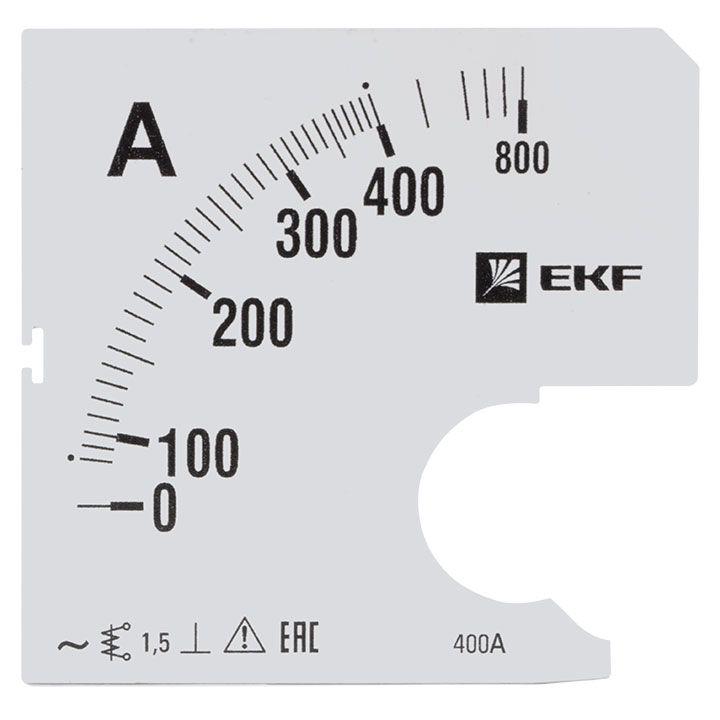 Шкала сменная для A961 400/5А-1.5 PROxima EKF s-a961-400 #1
