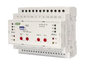 Устройство управления резервным питанием AVR-01-K (2 ввода; 1 нагрузка 35мм 3х400В+N 2х16А 2P IP20 монтаж на DIN-рейке) F&F EA04.006.001 #1