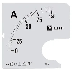 Шкала сменная для A961 75/5А-1.5 PROxima EKF s-a961-75