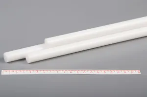 Полиацеталь стержень ПОМ-С Ф 15 мм (L=1000 мм, ~0,3 кг) 