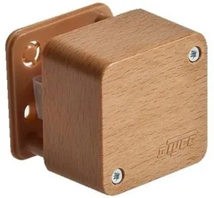 Коробка расп. для о/п, 55х55х32мм (2 пары кл),сосна на светлой основе