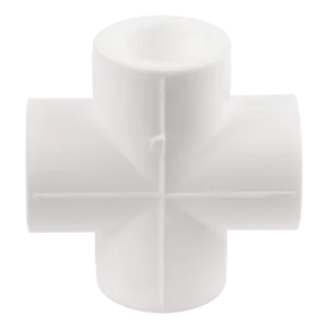Крестовина PP-R (полипропиленовая) белая Дн25 VALFEX 10118025