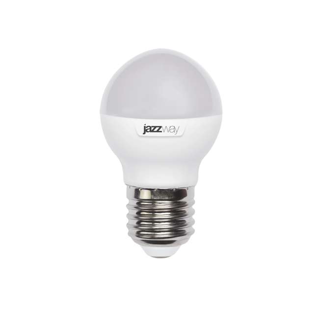 Лампа светодиодная PLED-SP-G45 7Вт шар 5000К холод. бел. E27 540лм 230В JazzWay 1027887-2 #1