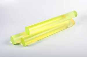 Полиуретан стержень Ф 65 мм   (L=500 мм, ~2.0 кг, жёлтый)  