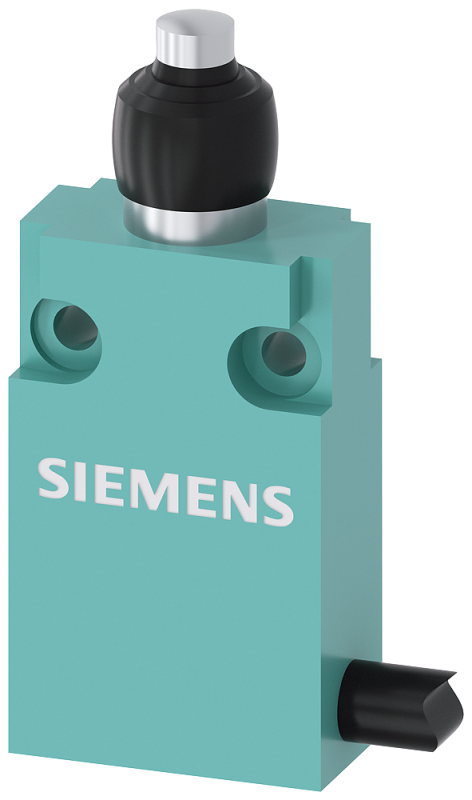 Выключатель позиционный компактный 30мм ширина с соед. кабелем 2М быстродействующие контакты (SNAP-ACTION) 1НО+1НЗ (закругленный плунжер) внешнее уплотнение Siemens 3SE54130CC221EA2 #1