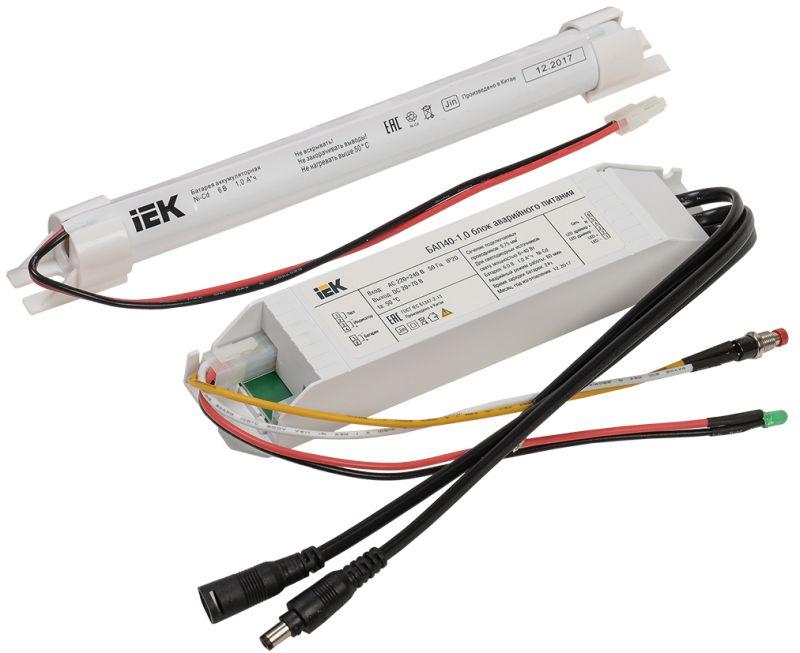 Блок аварийного питания БАП40-1.0 для LED IEK LLVPOD-EPK-40-1H #1