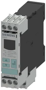Реле контроля тока электронное 22.5мм от 2 до 500мА AC/DC превыш. и пониж. 24В AC/DC DC и AC 50 до 60Гц и задержка всплеска 0.1 до 20с гистерезис 0.1 до 250мА 1 перекидн. контакт с или без лога ошибок винт. клеммы Siemens 3UG46211AA30