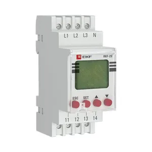 Реле контроля фаз с LCD дисплеем RKF-2S (с нейтралью) EKF rkf-2s #1