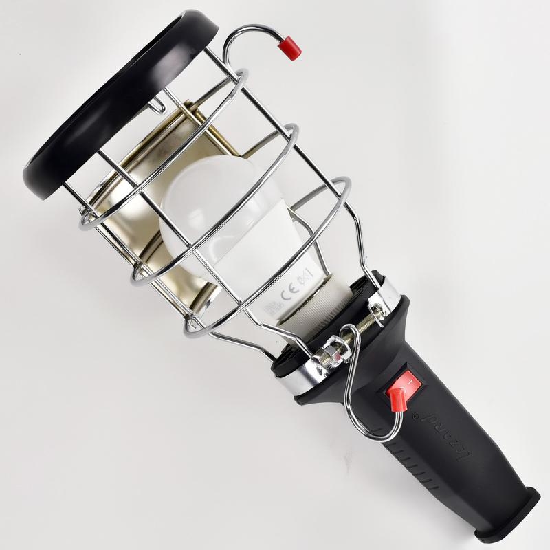 Светильник переносной 1х16А 2P+PE 220-240В с ручкой из каучука с выкл. LEZARD 106-0400-0106/106 #1