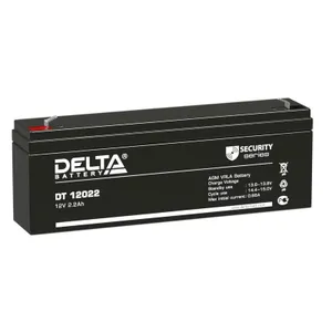 Аккумулятор ОПС 12В 2.2А.ч Delta DT 12022 #1