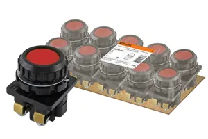 Выключатель кнопочный КЕ 011-У2-исп.4 красный 1з 10A 660B IP40 TDM