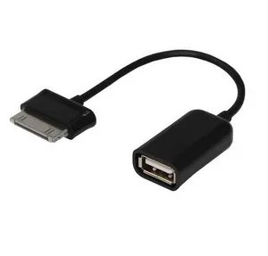 Шнур USB OTG ( шт.планшет Samsung galaxy- гн.USB A) черн. 0.15M Rexant 18-1183