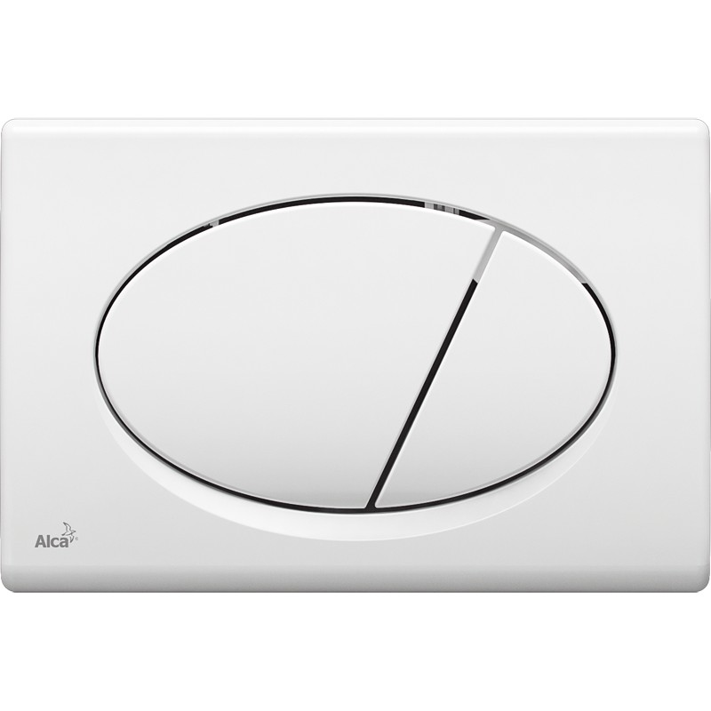 Кнопка для инсталляции белая Alca M70 #1