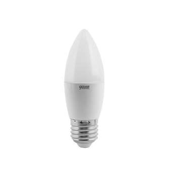 Лампа светодиодная Elementary 6Вт свеча 3000К тепл. бел. E27 420лм GAUSS 33216 #1