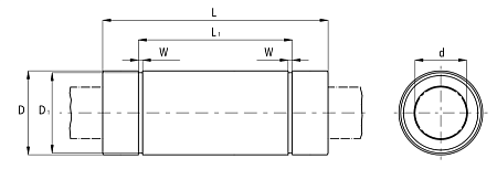 Линейный подшипник LME16-UU (KB1636PP) #2